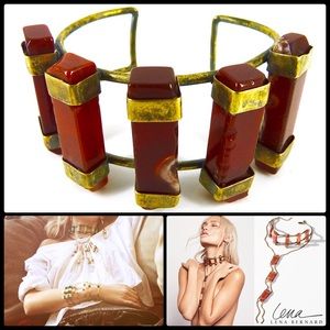 ANTHRO X LENA BERNARD 🍅 Venetia Cuff NWT